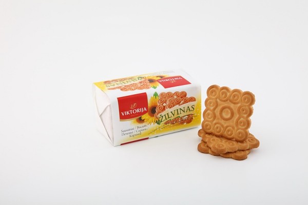 „Žilvinas“ sugar biscuits with sunflower seeds