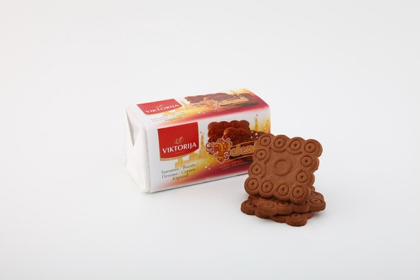 „Pelenė“ sugar biscuits with cacao
