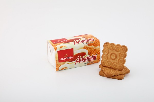 „Arbatiniai“ sugar biscuits with vanilla flavor
