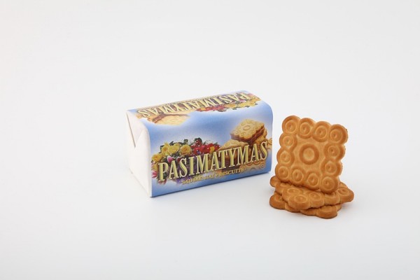 „Pasimatymas“ sugar biscuits with butter and vanilla flavors